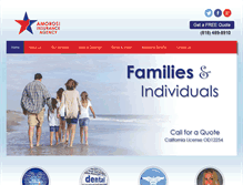Tablet Screenshot of amorosiinsurance.net